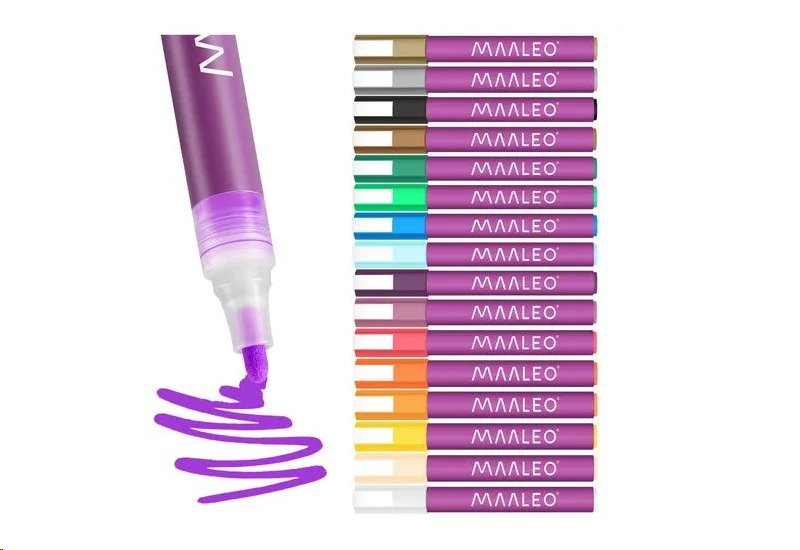 Akrylové fixy Maaleo 27051 Akrylové fixy Maaleo 27051
