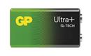 Alkalická baterie GP Ultra Plus 6LF22 (9V), krabička