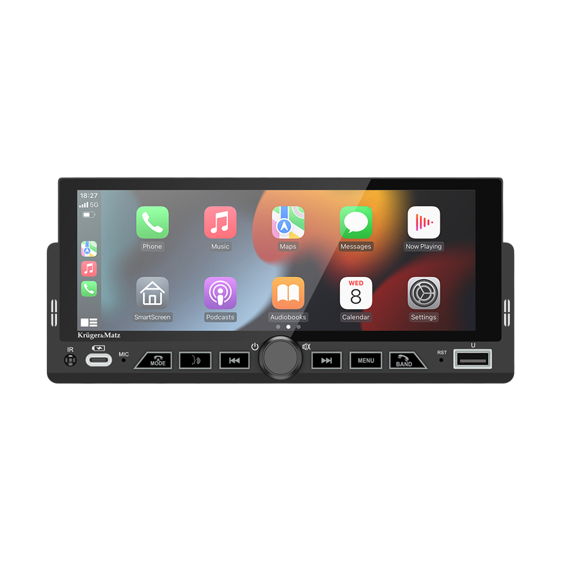 Autorádio Kruger&Matz KM2017 CarPlay / AndroidAuto 1 DIN Autorádio Kruger&Matz KM2017 CarPlay / AndroidAuto 1 DIN