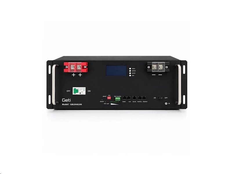 Bateriový modul do racku 48V 100A GBLR-48-100 4,8 kWh GETI Bateriový modul do racku 48V 100A GBLR-48-100 4,8 kWh GETI