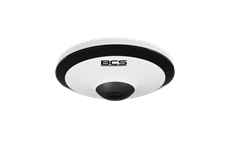 BCS-L-FIP25FSR1-AI2 5.0 Mpix venkovní IP dome kamera (rybí oko) s mikrofonem a WDR