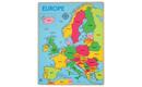 Bigjigs Toys Dřevěné puzzle mapa Evropy 25dílků 