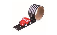 Bigjigs Toys Lepící páska cesta s autíčkem 