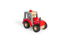 Bigjigs Toys Traktor červený 