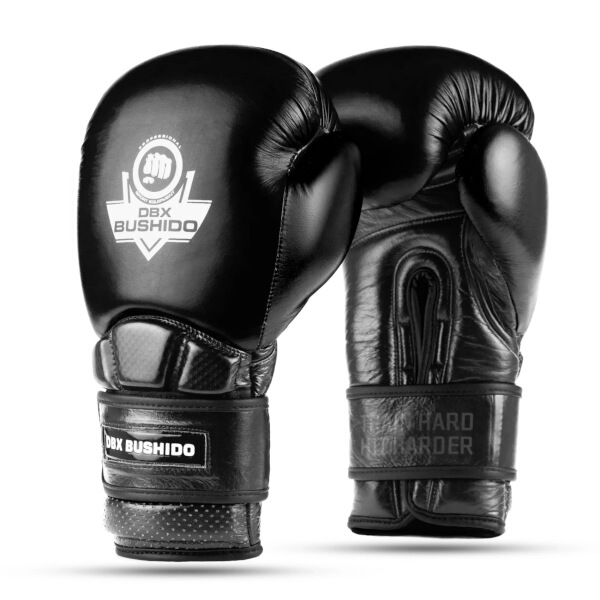 Boxerské rukavice DBX BUSHIDO Warrior BLACK 10 oz Boxerské rukavice DBX BUSHIDO Warrior BLACK 10 oz