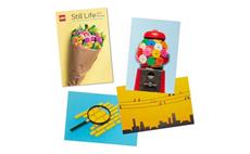 Chronicle Books LEGO® Zátiší s kostkami 100 ks pohlednic 