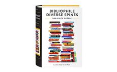 Chronicle Books Puzzle Bibliophile Diverse Spines 500 dílků 