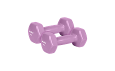 Činky REBEL ACTIVE 2340-2 vinylové HEX 2x2kg