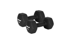 Činky REBEL ACTIVE RBA-2330-10 litinové neoprenové HEX 2x10kg