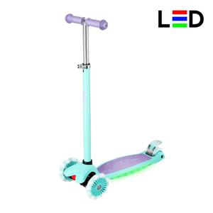 Dětská tříkolová koloběžka NILS Fun HLB1310 s LED fialová Dětská tříkolová koloběžka NILS Fun HLB1310 s LED fialová