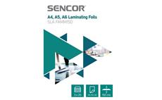 Fólie do laminátoru SENCOR SLA FAMM150 A4, A5, A6 150mic 3x25