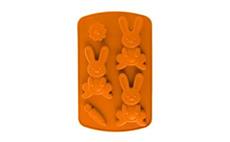 Forma na pečení ORION Zajíc silikon oranžová
