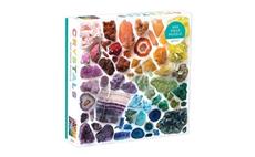 Galison Puzzle Duhové krystaly 500 dílků 