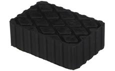 Gumová podložka pro zvedák automobilů JACK PAD 17, 120x80x40 mm SIXTOL
