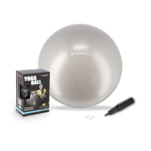 Gymnastický míč HMS YB01N 65 cm šedý Gymnastický míč HMS YB01N 65 cm šedý