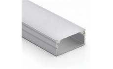Hliníkový profil Solight WM906-1 pro LED pásky, 18x9mm, 1m, mléčný difuzor
