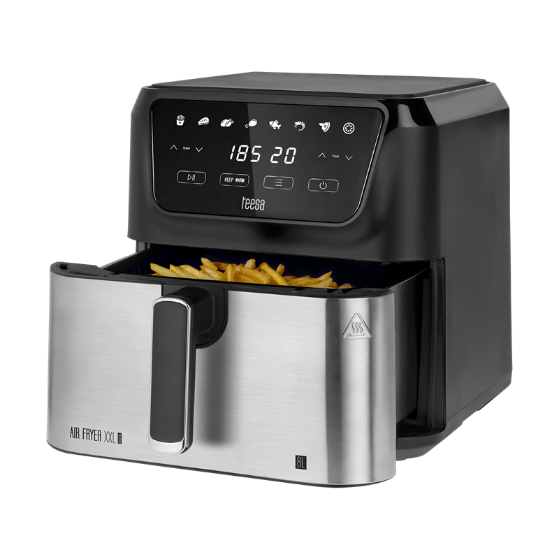 Horkovzdušná fritéza TEESA TSA8079 DIGITAL AIR FRYER XXL , 8L , 1700W Horkovzdušná fritéza TEESA TSA8079 DIGITAL AIR FRYER XXL , 8L , 1700W