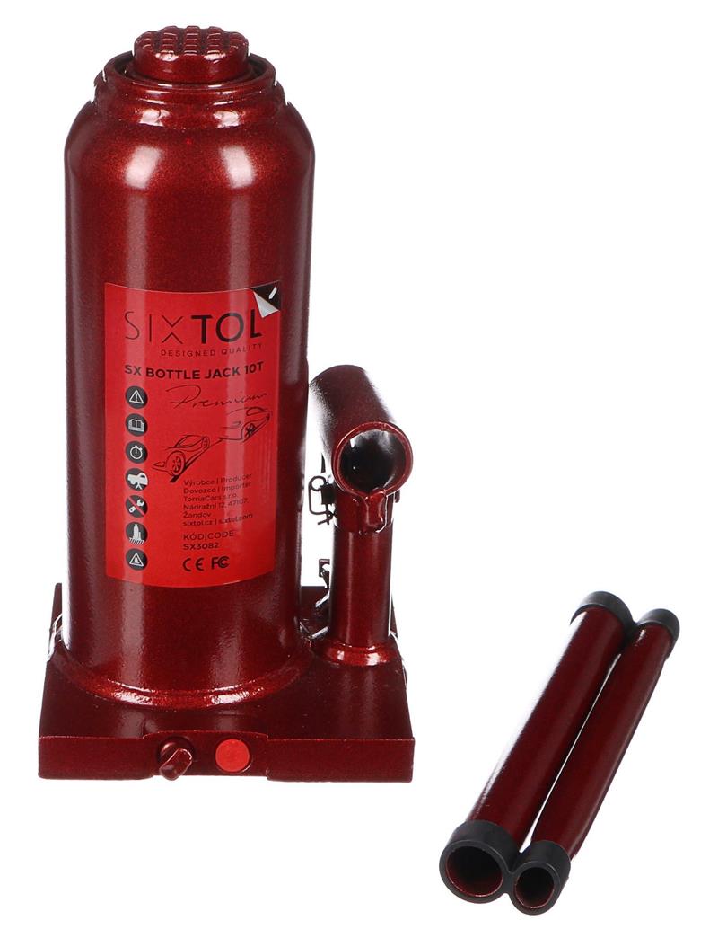 Hydraulický zvedák panenka SX BOTTLE JACK PREMIUM 10T SIXTOL Hydraulický zvedák panenka SX BOTTLE JACK PREMIUM 10T SIXTOL