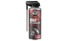 K2 ROAD DRY CHAIN LUBE 400 ml - suché mazivo na řetězy motocyklů