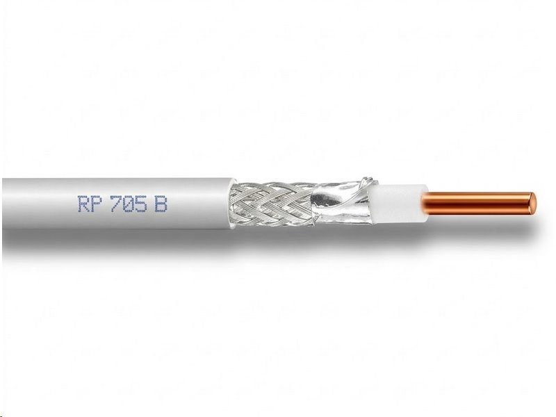 Kabel koaxiální CAVEL RP 705B / 250m / 6,8 mm Kabel koaxiální CAVEL RP 705B / 250m / 6,8 mm
