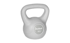 Kettlebell Bitumenový  6 kg šedý REBEL ACTIVE RBA-2322G-06