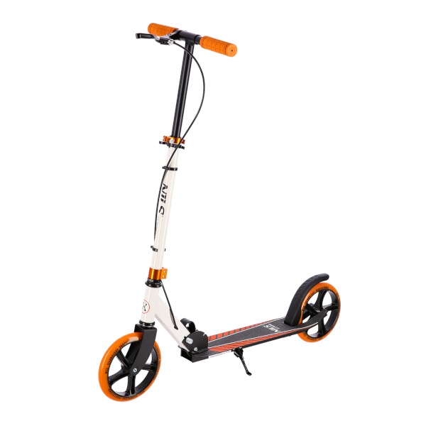 Koloběžka NILS Extreme HM0107 bílo-oranžová Koloběžka NILS Extreme HM0107 bílo-oranžová