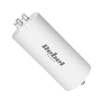 Kondenzátor rozběhový motorový 55uF 450V REBEL URZ3139 Kondenzátor rozběhový motorový 55uF 450V REBEL URZ3139