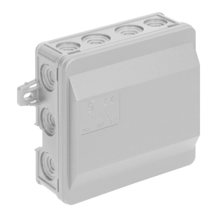 Krabice instalační rozbočovací FD 16 ORNO 6410-20, plastová, s naklap. víčkem, 14x 2,5mm2, na omítku, IP54 Krabice instalační rozbočovací FD 16 ORNO 6410-20, plastová, s naklap. víčkem, 14x 2,5mm2, na omítku, IP54