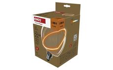 LED žárovka DECO G130SRA / E27 / 4 W (22 W) / 220 lm / flame