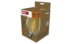LED žárovka DECO S123 / E27 / 3,5 W (14 W) / 130 lm / flame