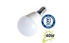 LED žárovka E14 G45  5W teplá bílá (Pc)