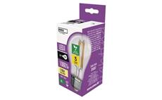 LED žárovka Filament A60 / E27 / 5 W (75 W) / 1 060 lm / teplá bílá