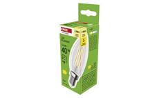 LED žárovka Filament svíčka / E14 / 3,4 W (40 W) / 470 lm / teplá bílá