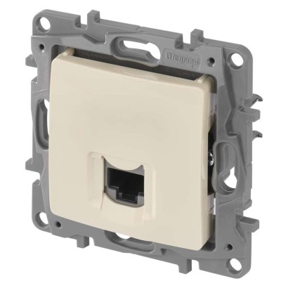 Legrand Niloé zásuvka datová RJ45 CAT5E, béžová Legrand Niloé zásuvka datová RJ45 CAT5E, béžová