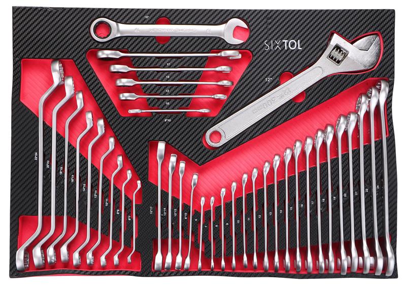 Modul s nářadím do dílenského vozíku MECHANIC TOOL TRAY 11, 39ks SIXTOL Modul s nářadím do dílenského vozíku MECHANIC TOOL TRAY 11, 39ks SIXTOL