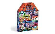 Mudpuppy Strašidelný dům - puzzle ve tvaru domu 100 dílků 