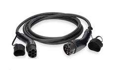 Nabíjecí kabel NEDIS EVCA22KWBK50 5m Type 2 / Type 2, 3x32A, 400V, 22kW