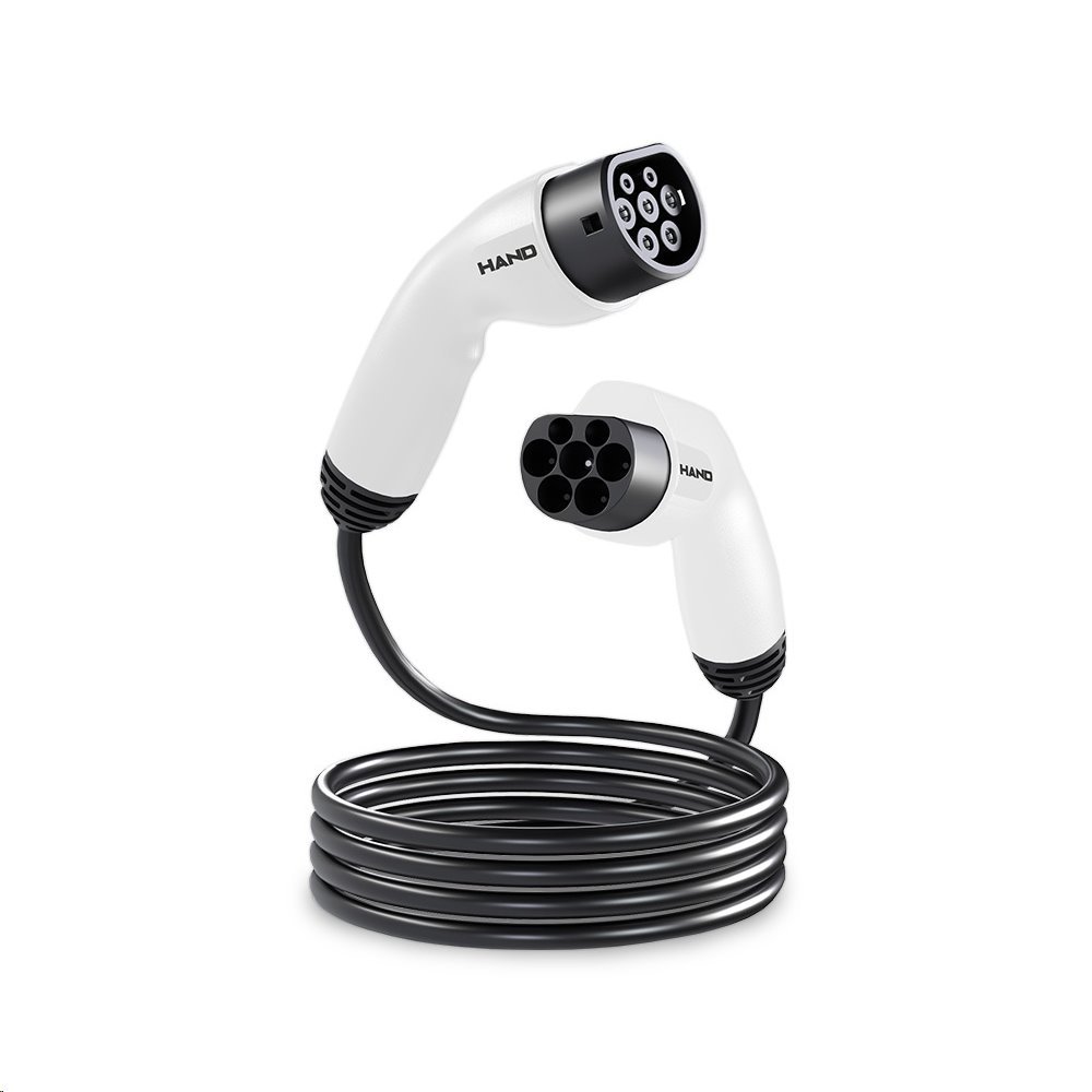 Nabíjecí kabel PLASTROL 5m Type 2 / Type 2, 3x32A, 400V, 22kW Nabíjecí kabel PLASTROL 5m Type 2 / Type 2, 3x32A, 400V, 22kW