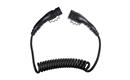 Nabíjecí kabel SECTRON 4m/2.5m spirálový Type 2 / Type 2, 3x16A, 400V, 11kW