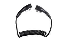 Nabíjecí kabel SECTRON 4m/2.5m spirálový Type 2 / Type 2, 3x16A, 400V, 11kW