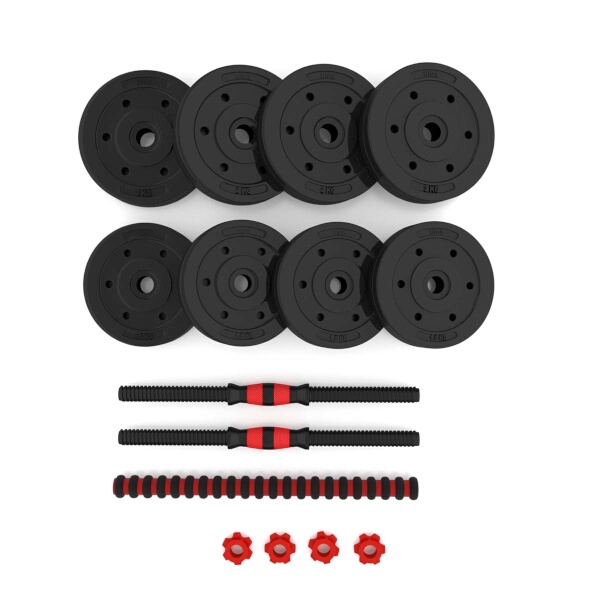 Nakládací činky HMS SGP15, 15 kg Nakládací činky HMS SGP15, 15 kg