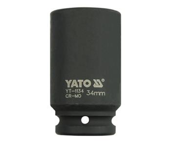 Nástavec 3/4" rázový šestihranný hluboký 34 mm CrMo Nástavec 3/4" rázový šestihranný hluboký 34 mm CrMo