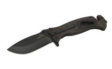 Nůž zavírací Cattara BLACK BLADE s pojistkou 21,7cm