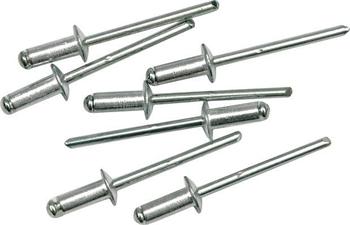 Nýt hliníkový 4,8 x 9,6 mm 50ks Nýt hliníkový 4,8 x 9,6 mm 50ks
