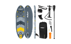 Paddleboard SUP REBEL ACTIVE RBA-4511 244x76x10, šedý