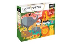 Petit Collage Podlahové puzzle safari 