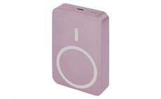 Powerbanka EMOS WI 1046 /B0551S/, 10 000 mAh, 20 W+Wireless, lososová