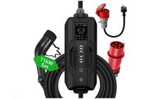 Přenosná nabíječka IMMAX EV/PHEV AC 5m /16A, 400V, CEE 5pin - Type 2, 11kW/