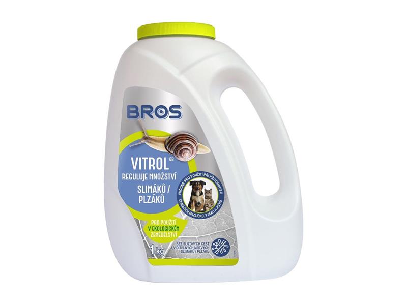 Přípravek proti slimákům BROS Vitrol 1kg Přípravek proti slimákům BROS Vitrol 1kg