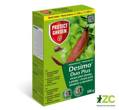 Přípravek proti slimákům Desimo Duo Plus 500g Přípravek proti slimákům Desimo Duo Plus 500g
